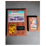 (2) Dale Earnhardt Plaques