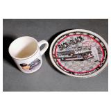 Dale Earnhardt Collectible Plate & Mug