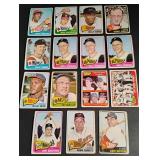 (15) 1965 Topps Baseball Cards