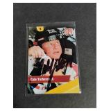 Cale Yarborough Autographed Nascar Card