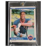 1984 Fleer Darryl Strawberry #599 Rookie Card