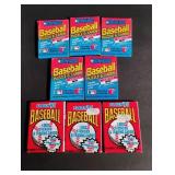 (5) 1989 Donruss & (3) 1991 Fleer Packs - Read