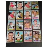(16) 1967 Topps Baseball Cards