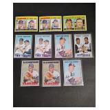 (10) 1967 Topps Baseball Cards