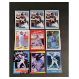 (9) Bo Jackson Cards