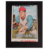 Miscut 1967 Topps Sam McDowell #295