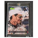 1995 Classic Dale Earnhardt Double Autograph