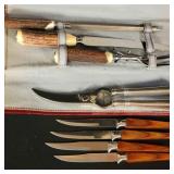 Lamson 3Pc Carving Set Stag Handles