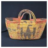 Coil-Constructed Natural Fiber Basket