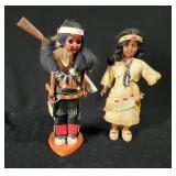 Carlson 7-Inch Native American Dolls