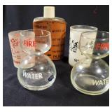 Native American Theme Barware Set