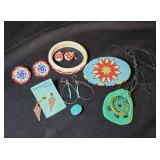 Beaded Jewelry and Accessories Lot