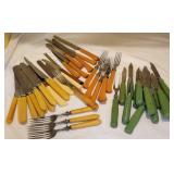 Cutlery With Colored Handles