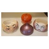 De Forest Anthropomorphic Bowls