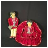 Handmade Navajo Dolls Set
