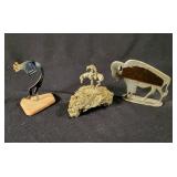 Three Miniature Sculptures