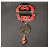 Fat Lava Style Ceramic Wall Hanging