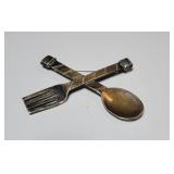 Mexican Sterling Silver Brooch