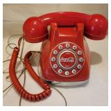 Coca-Cola Themed Red Telephone