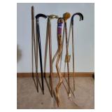Six Walking Canes