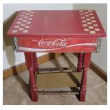 Coca-Cola Crate Checker Table