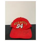 Vtg Bill Elliott Autographed Cap