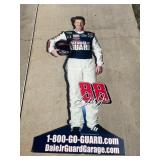 Vtg Dale Jr. Standee Display