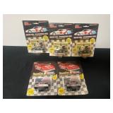 5 Vtg NASCAR Die-Cast Cars 5.5ï¿½ï¿½x7ï¿½ï¿½