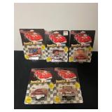 6 Racing Champions Vtg Die-Cast 5.5ï¿½ï¿½x 7.5ï¿½ï¿½