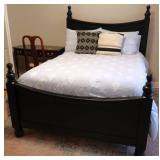 Full-Size Black Bed Frame
