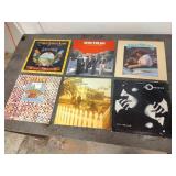 (6) Country Music Vinyl Records