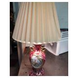 Vintage George & Martha Washington Lamp