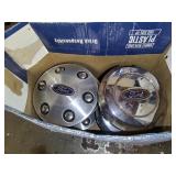 2 Sets of Ford 6 lug Hubcaps
