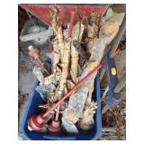 Tote Full of Pendant Lights