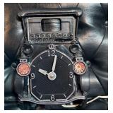Vintage Automobile-Themed Electric Wall Clock