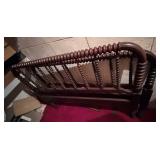 Wood Spindle Full Bed Frame Components