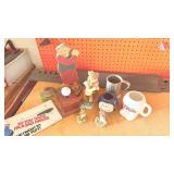 Novelty Golf-Themed Figurines and Items