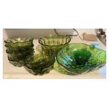 Vtg  Anchor Hocking Salad Serving Bowl, 6 Salad ++