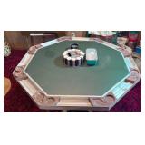 Octagonal Poker Table With Accessories