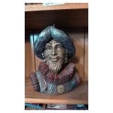 Cast Resin Bust of a Renaissance Knight