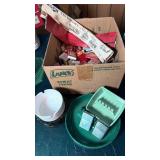 Vintage Ashtrays, Matches, Two lighters