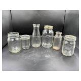 Glass Jars, Knoxville Pure Milk