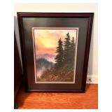 Framed Robert A. Tino Landscape Artwork