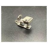 Sterling Silver Beau Charm, 3.22 Grams