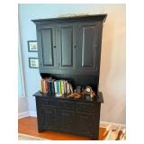 Primitive Style Black Hutch