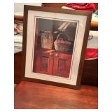 Framed Andy Smith Signed Print "One a Day", 2004