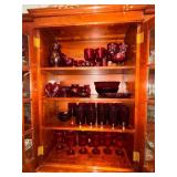 Ruby Red Glassware