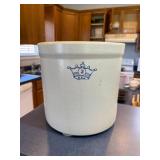 USA Stoneware Crock with Crown Logo