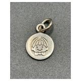 Sterling Silver Child Face Charm