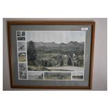 Watercolor Print Oak Ridge Signed & Numbered